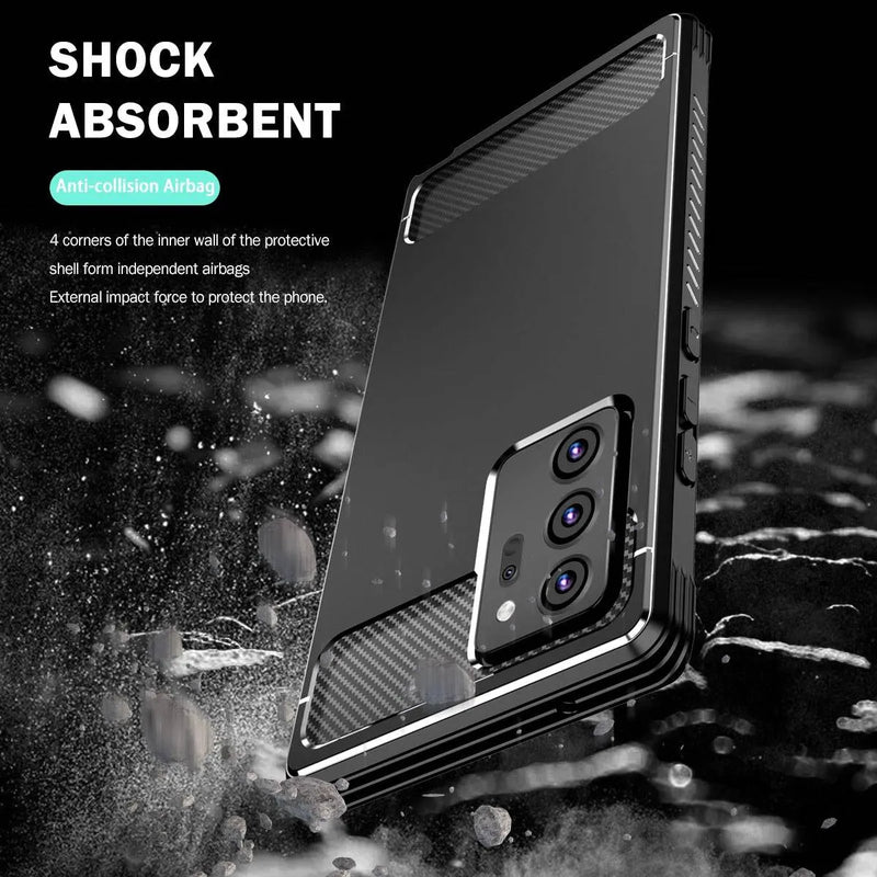 Military Grade Shockproof Hybrid Phone Case For Samsung Galaxy Note 20 Ultra - Avontic