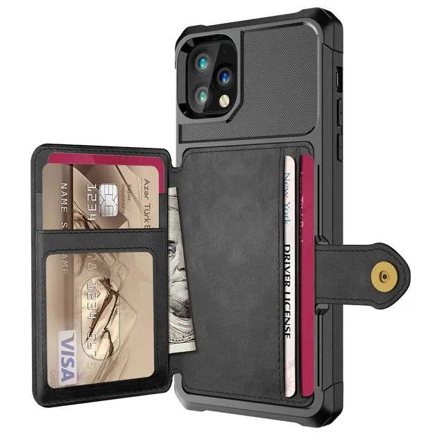 Premiere Leather Wallet Case For Apple iPhone 12/12 Mini/12 Pro/12 Pro Max - Avontic