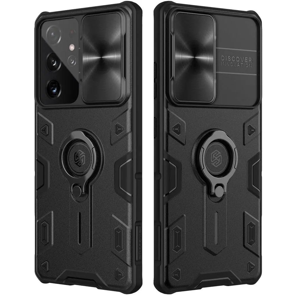 Ultimate Ring Stand Lens Protection Case For Samsung Galaxy S21/S21 Plus/S21 Ultra