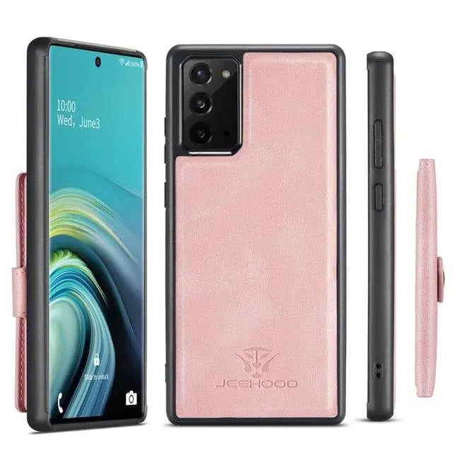 Premium Leather Wallet Card Case Samsung Galaxy Phone - Pinnacle Luxuries