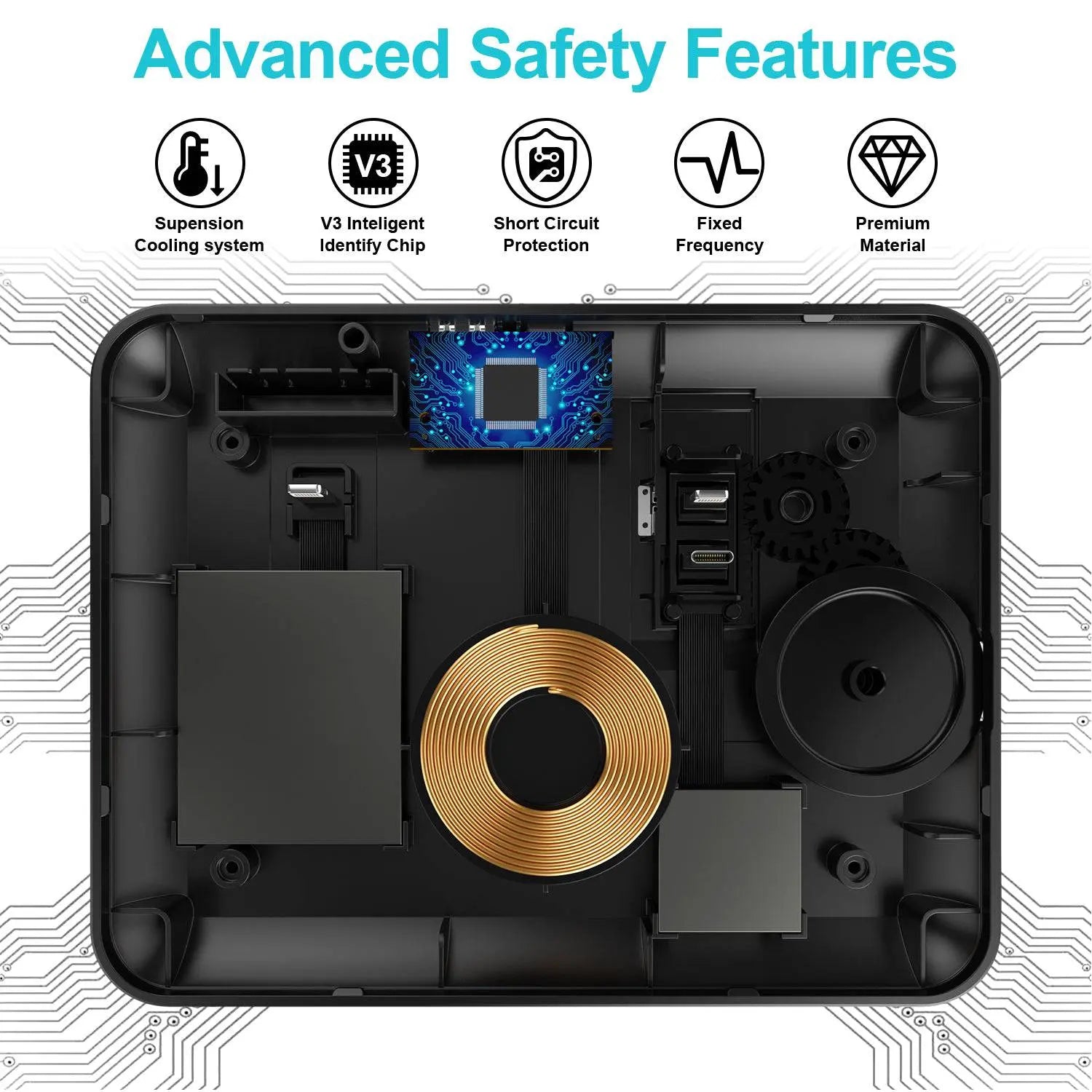 Premium 4 in 1 Foldable Charging Dock For Apple Airpods iWatch iPhone - Pinnacle Luxuries