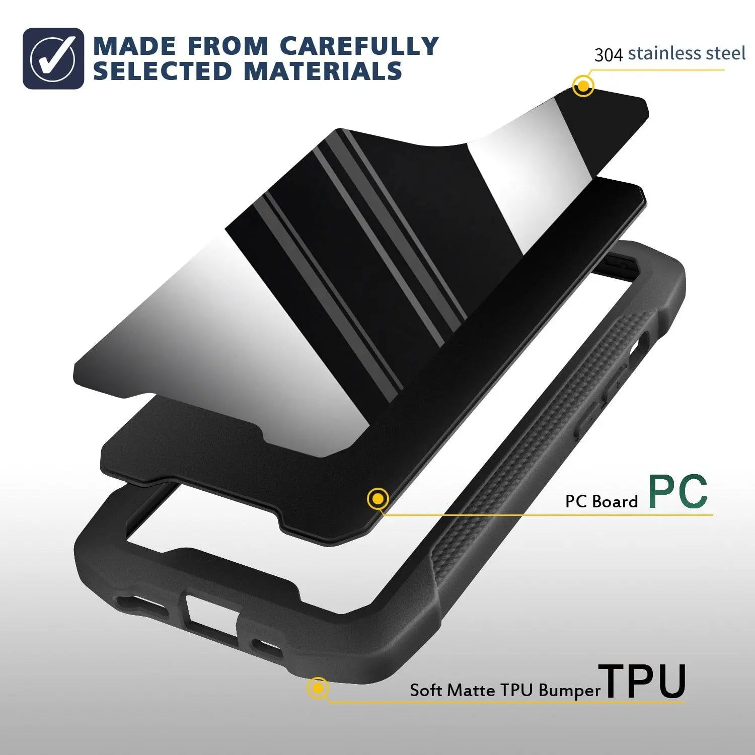 Steel Vintage Metallic Case For iPhone 13 / 13 Pro / 13 Pro Max / 13 Mini - Pinnacle Luxuries