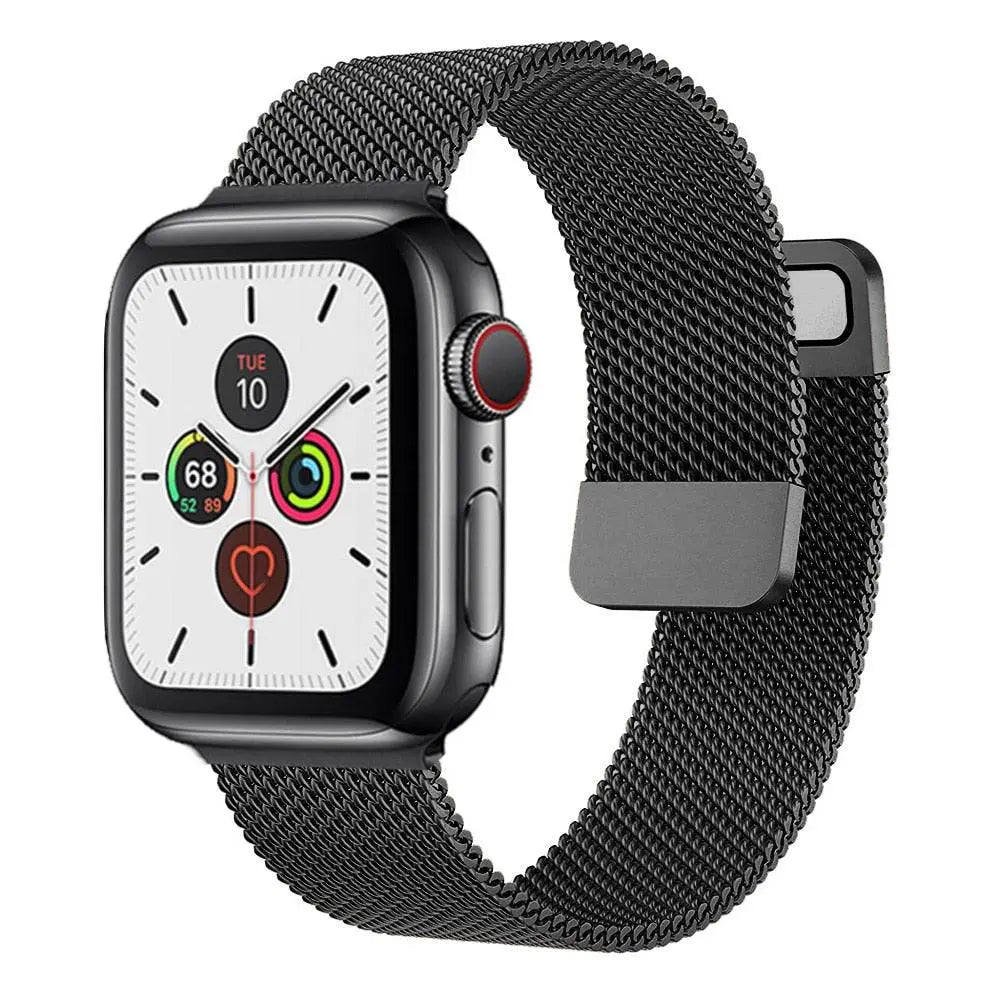 Premium Steel Mesh Loop Band For Apple Watch Series 7 - Pinnacle Luxuries