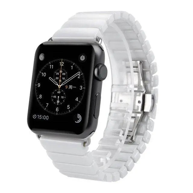 Custom Ceramic Link Band For Apple Watch Series 7 - Avontic