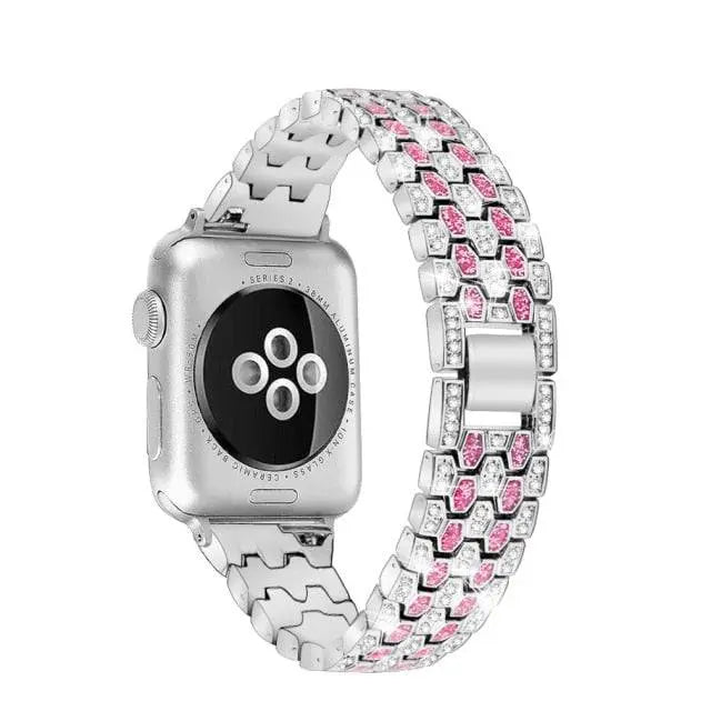 Diva Crystal Band For Apple Watch Series 7 - Pinnacle Luxuries
