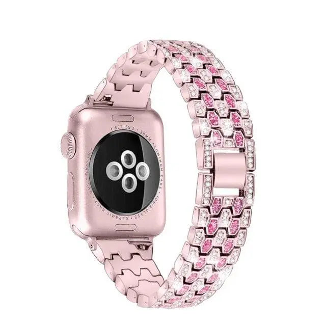 Diva Crystal Band For Apple Watch Series 7 - Pinnacle Luxuries