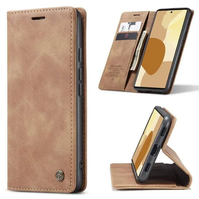 Ultimate Leather Wallet Case For Google Pixel 6 / 6 Pro 6 - Avontic