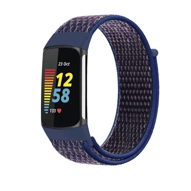 Nylon Sweat Resistant Sport Band For Fitbit Charge 5 - Pinnacle Luxuries