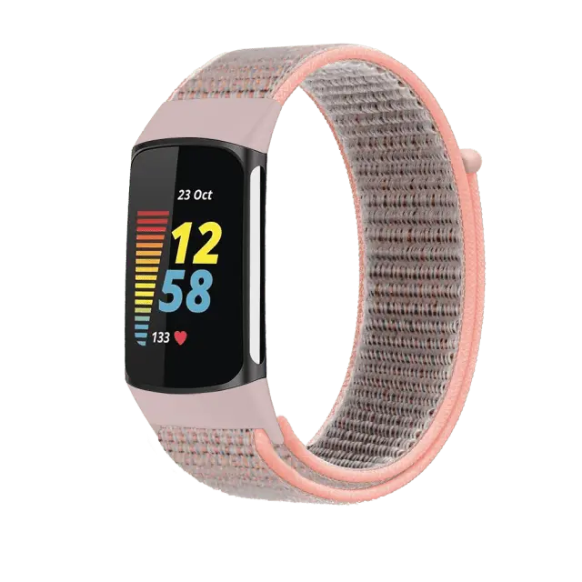 Nylon Sweat Resistant Sport Band For Fitbit Charge 5 - Pinnacle Luxuries
