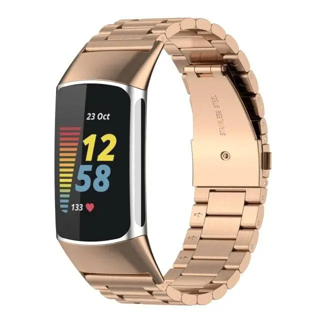 Premium Steel Band For Fitbit Charge 5 - Pinnacle Luxuries