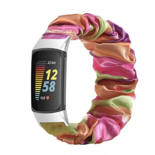 Scrunch Watch Band For Fitbit Charge 5 - Pinnacle Luxuries