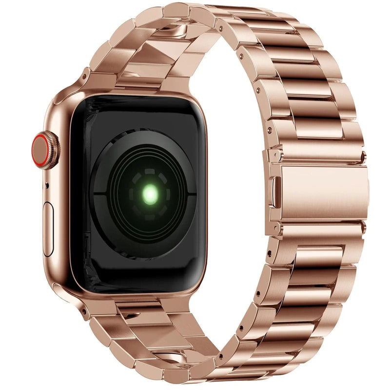 The Pristine Collection Stainless Steel Band For Apple Watch Series 7 - Avontic