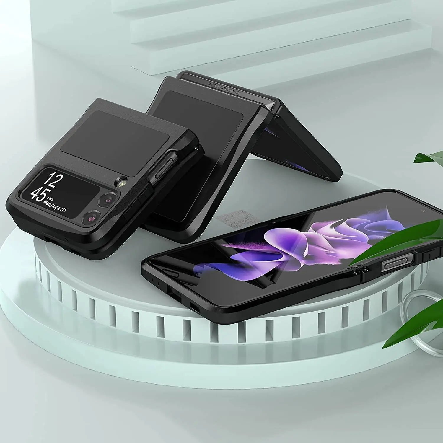 Pinnacle Military Metal Protection 360 For Samsung Galaxy Z Flip 3 - Pinnacle Luxuries