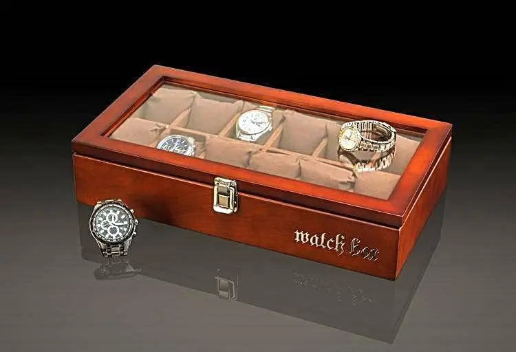 Rustic Watch Collectors Display Box - Avontic