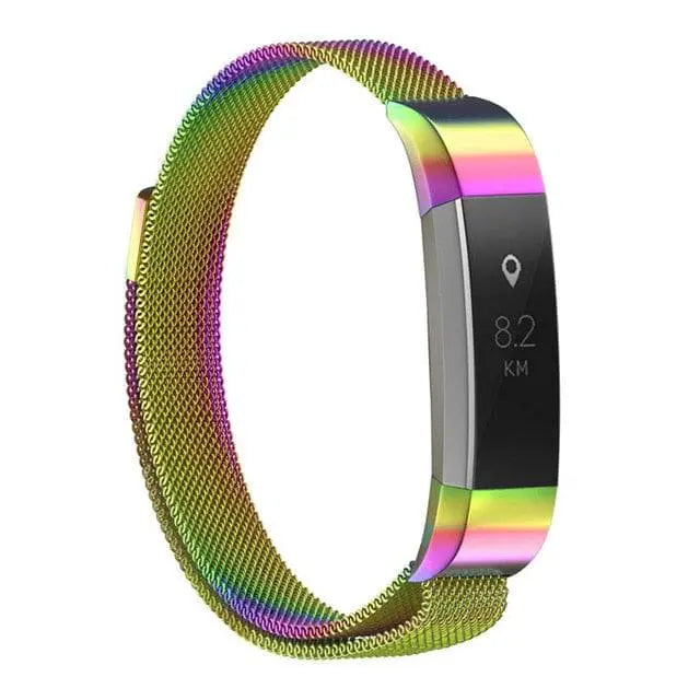 Fitbit Alta Prestige Stainless Steel Mesh Loop Band - Avontic