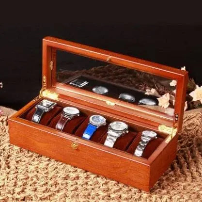Vintage Wooden Collectors Case - Avontic