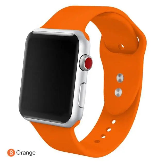 Pinnacle Sport Fitness Silicone Apple Watch Band - Pinnacle Luxuries