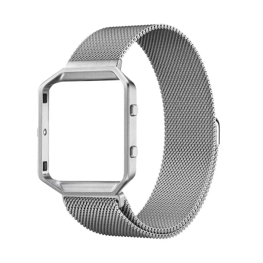 Fitbit Blaze Prestige Stainless Steel Mesh Loop Band - Avontic