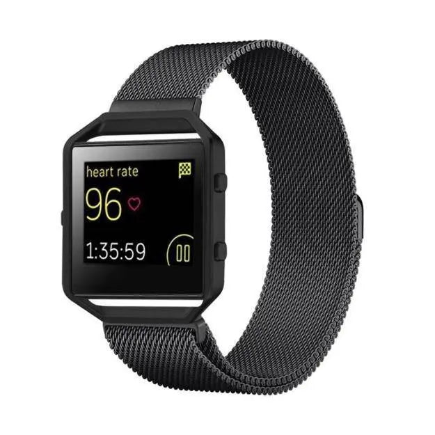 Fitbit Blaze Prestige Stainless Steel Mesh Loop Band - Pinnacle Luxuries