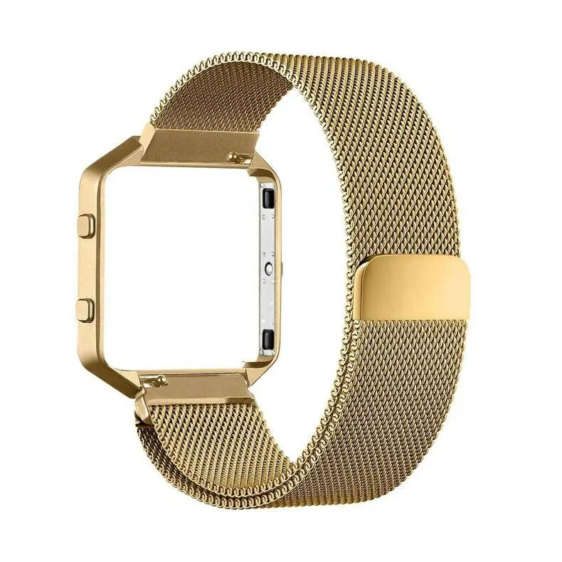 Fitbit Blaze Prestige Stainless Steel Mesh Loop Band - Pinnacle Luxuries
