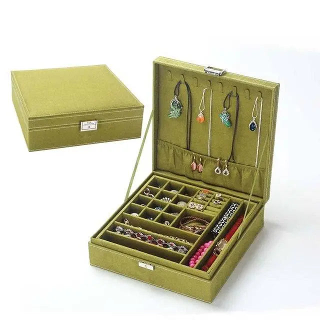 Avontic Women's Velvet Jewelry Box - Avontic