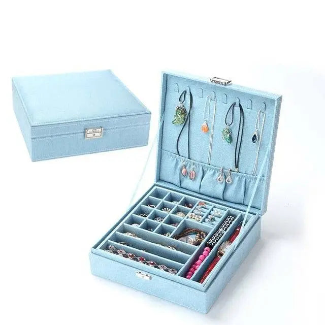 Avontic Women's Velvet Jewelry Box - Avontic