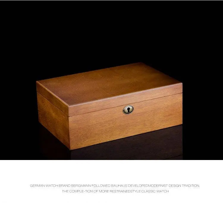 Solid Wood Gentleman's Edition Watch Box - Avontic