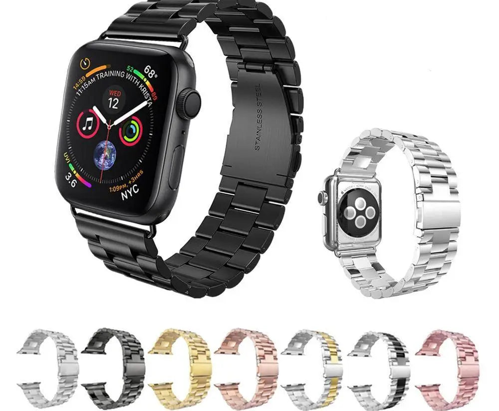 Fortune Stainless Steel Apple Watch Band - Avontic