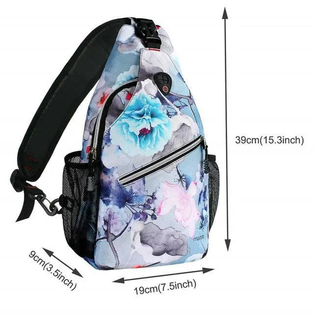 Shoulder Sling Laptop Backpack Travel Bag - Avontic