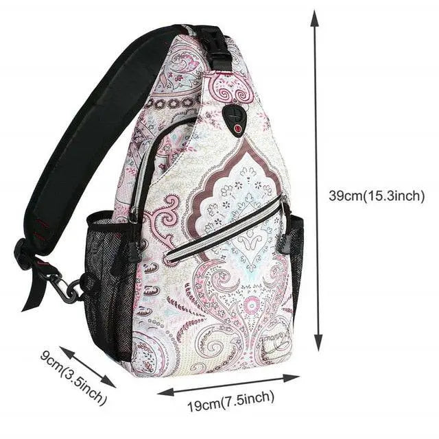 Shoulder Sling Laptop Backpack Travel Bag - Pinnacle Luxuries