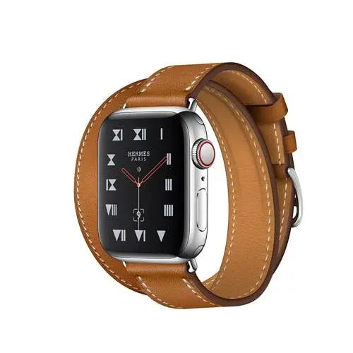 Elegance Leather Apple Watch Band - Pinnacle Luxuries