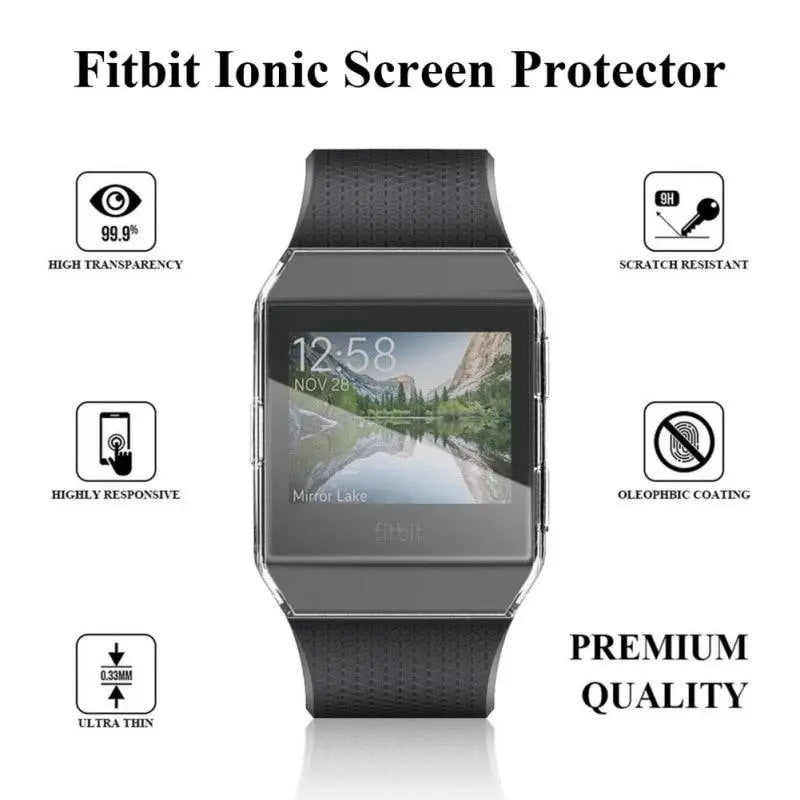 Premiere Fitbit Ionic Screen Protector Case - Pinnacle Luxuries