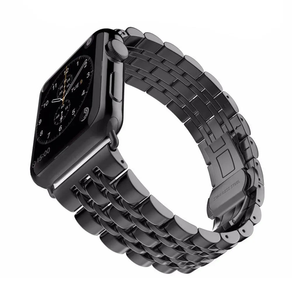 Regal Triple Link Apple Watch Band - Avontic