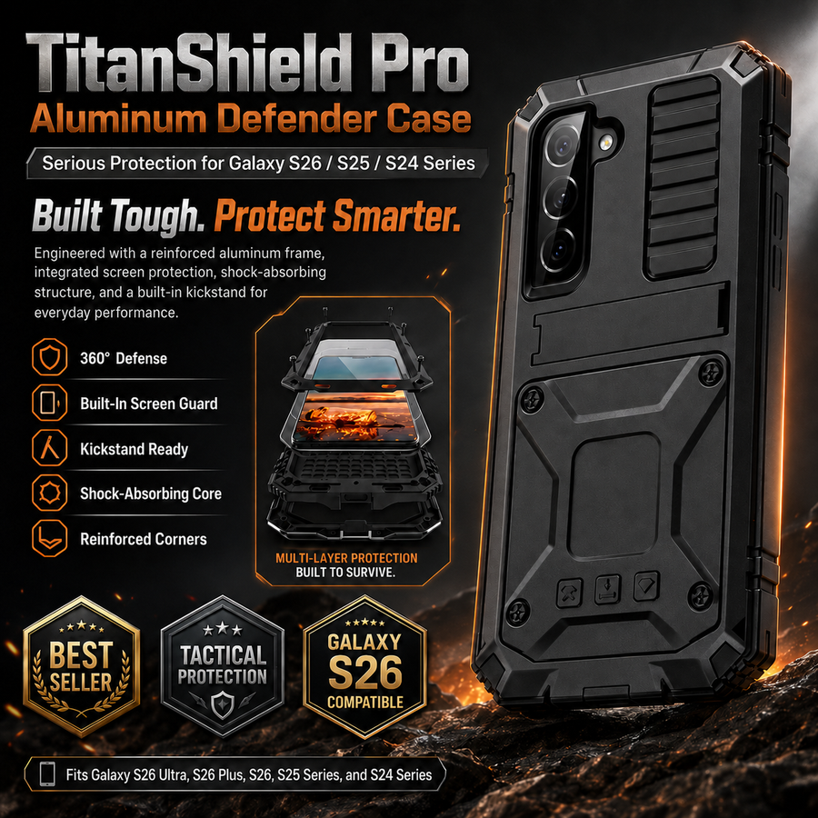 Galaxy S26 Ultra Case Guide: Metal Armor, Kickstands and Screen Coverage