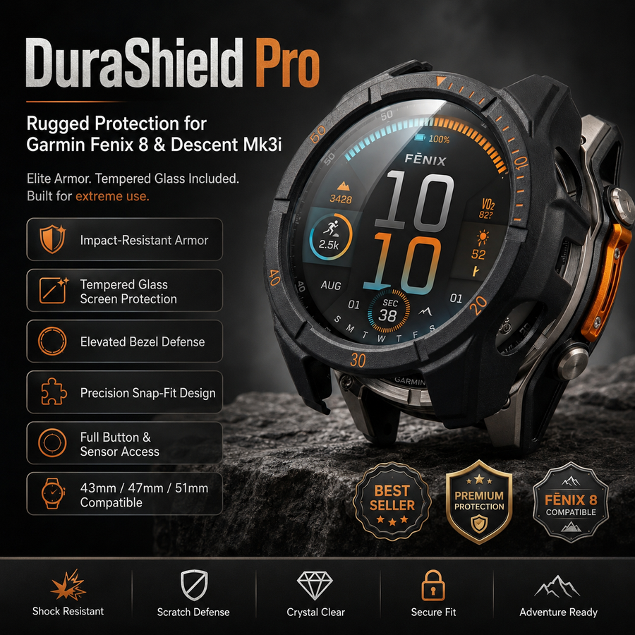 Garmin Fenix 8 Protection and Band Guide