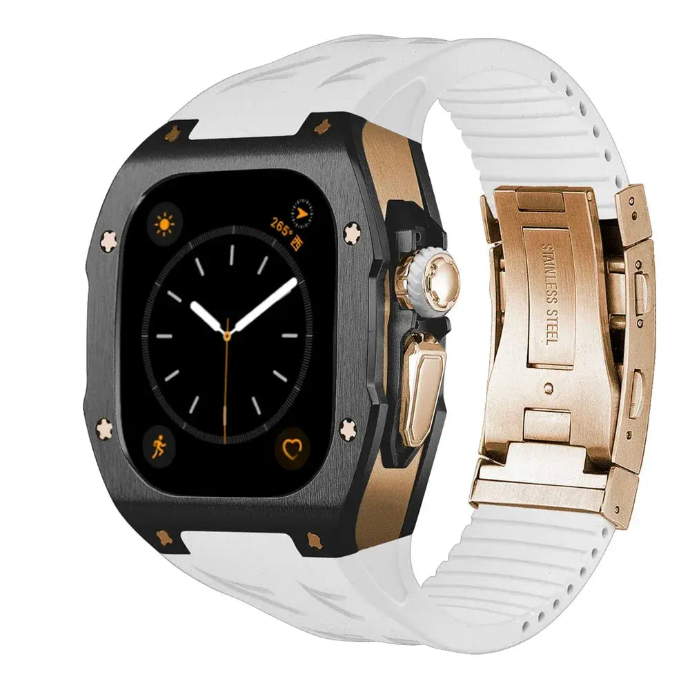 TitanCarbon Luxury Modification Kit for Apple Watch Ultra 2/1 - Avontic