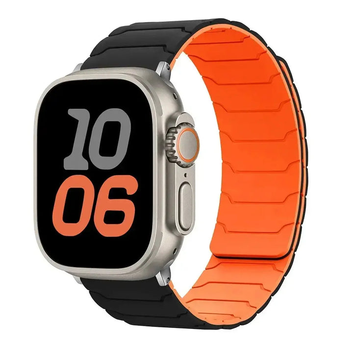 SportFlex Magnetic Silicone Loop Band for Apple Watch Series 12 (42/46mm) & Ultra 4 (49mm)