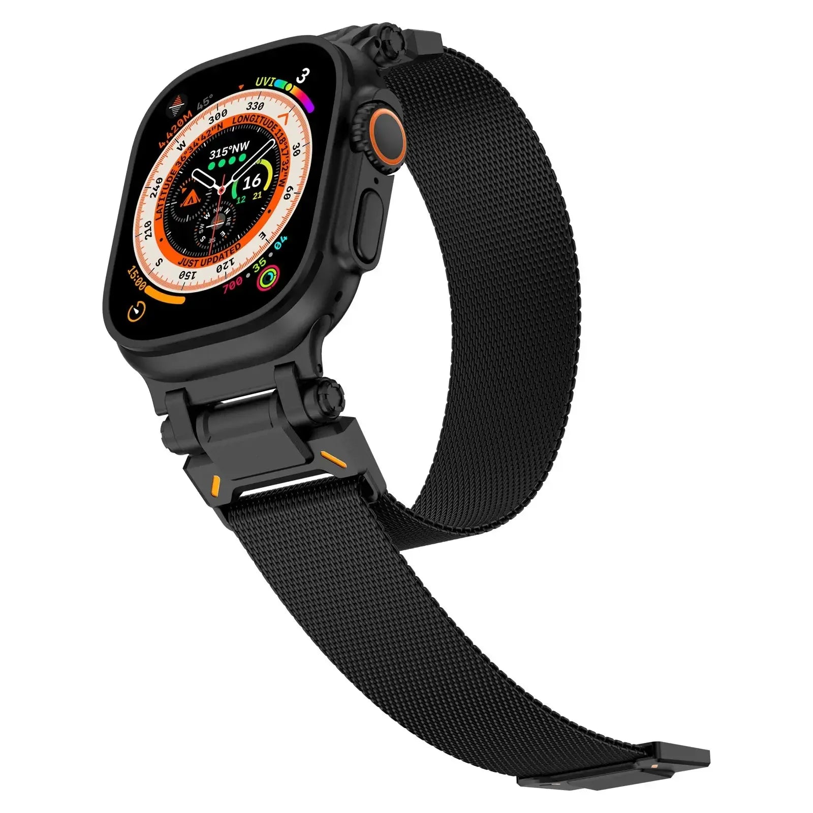 Milanese Titanium Color Band For Apple Watch Ultra 2/1 49mm Series 10 9 8 7 46mm 45mm Magnetic Loop Strap For iWatch 6 5 4 44mm Avontic