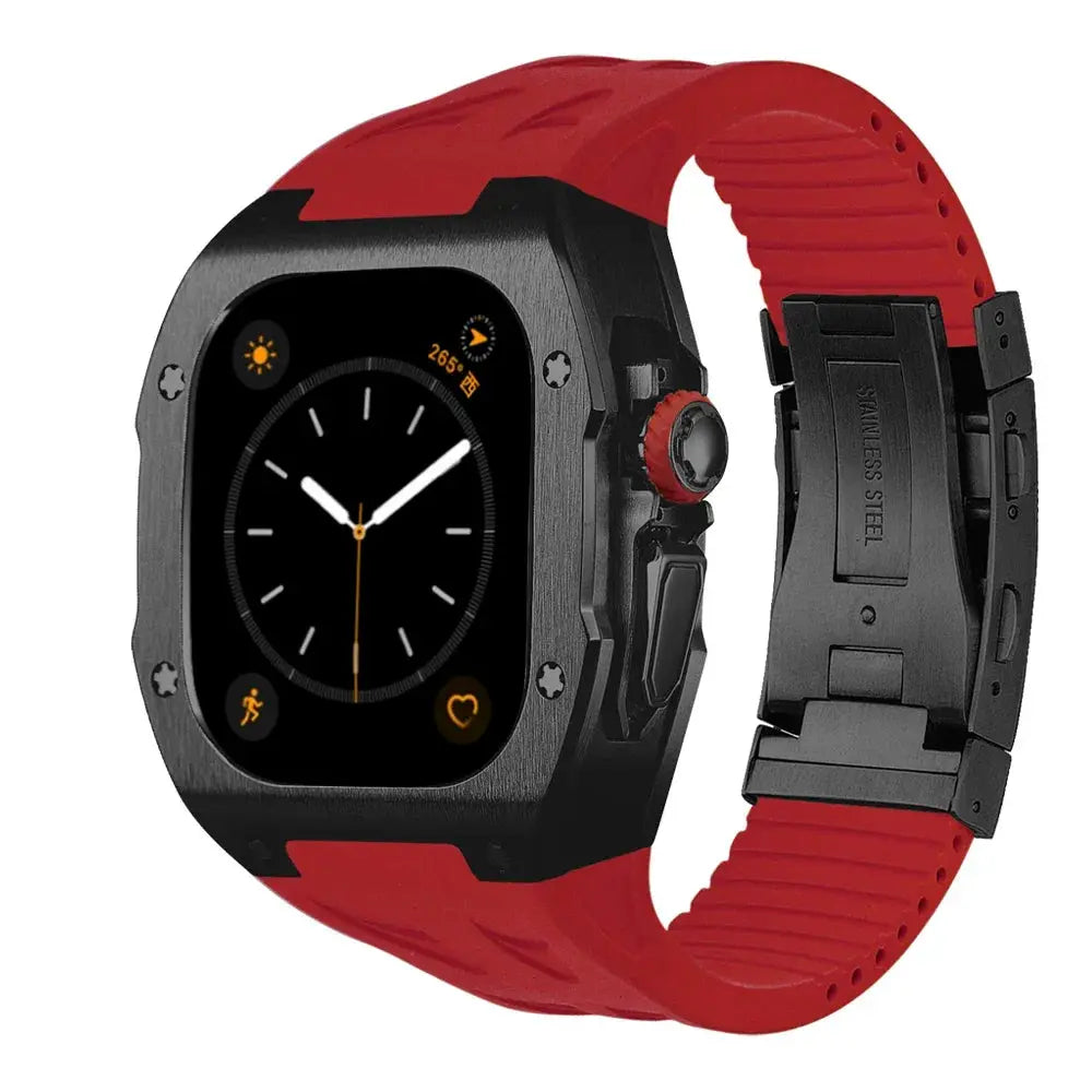 TitanCarbon Luxury Modification Kit for Apple Watch Ultra 2/1 - Avontic