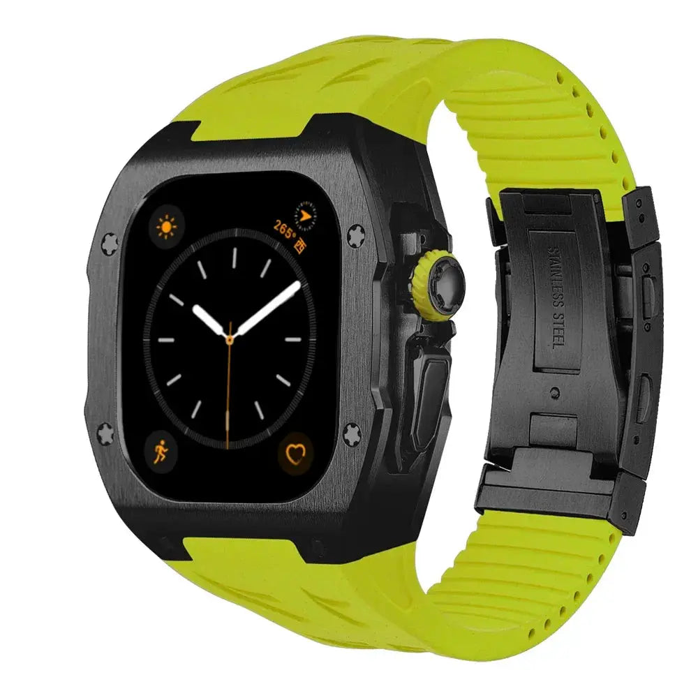 TitanCarbon Luxury Modification Kit for Apple Watch Ultra 2/1 - Avontic