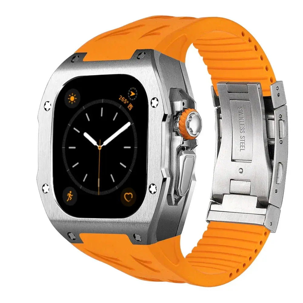 TitanCarbon Luxury Modification Kit for Apple Watch Ultra 2/1 - Avontic