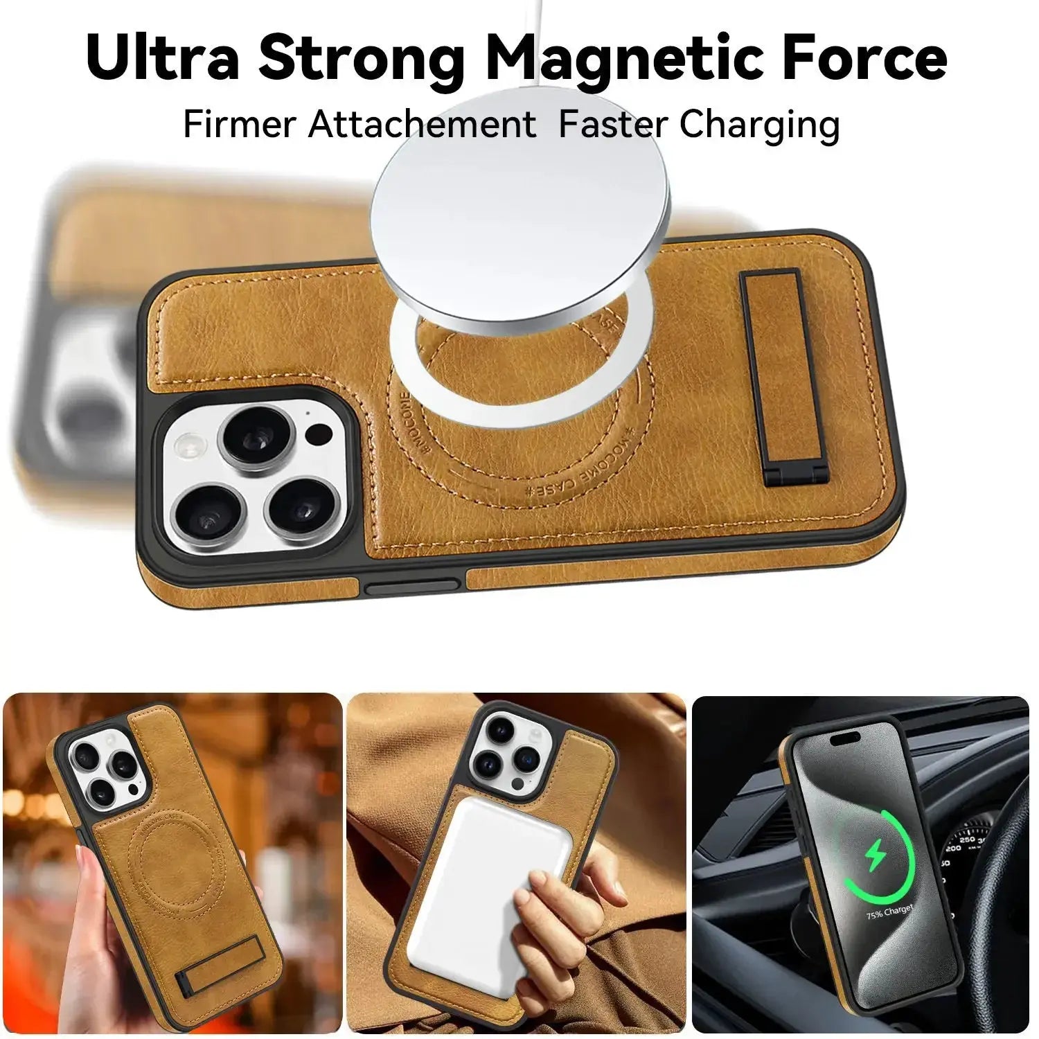 MagnoShield Pro Stand Case for iPhone - Elite Defense Series — product view 8