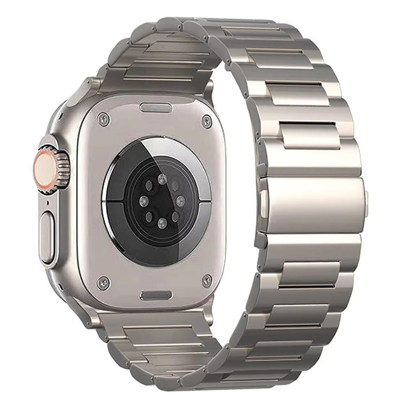 Titanium Pristine Luxury Band for Apple Watch Series 12 (42/46mm) & Ultra 4 (49mm)