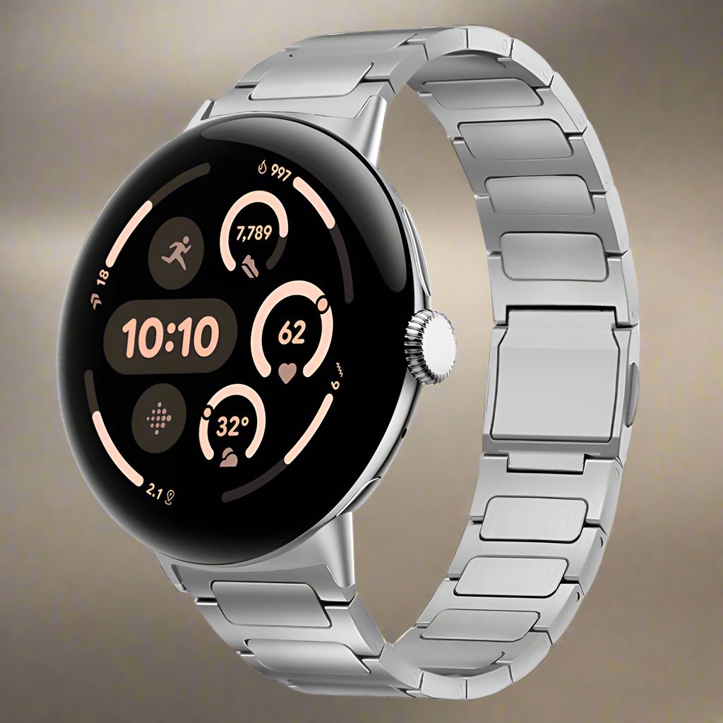 TitanLink™ Luxury Band for Google Pixel Watch 3 & 4 (45mm) – Grade 5 Titanium