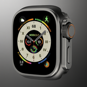 TitaniumGuard 360° Protective Case for Apple Watch Series 7/8/9/10/11 (44mm, 45mm, 46mm) - Premium Titanium