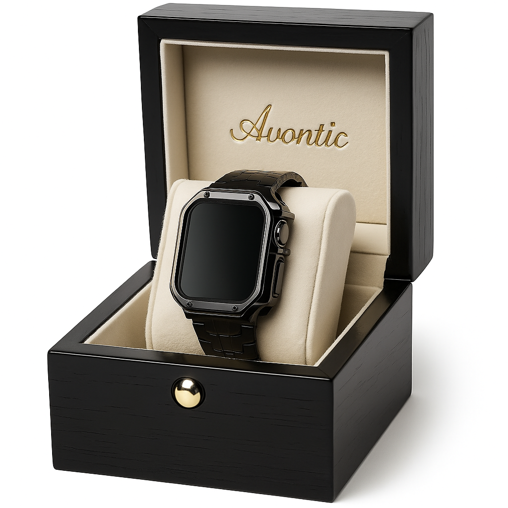 Infinity Ascend™ Series — Titanium Band & Armor Case for Apple Watch