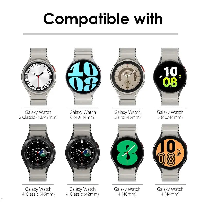 SnapFlex Stainless Steel Quick Fit Band for Samsung Galaxy Watch — product view 11