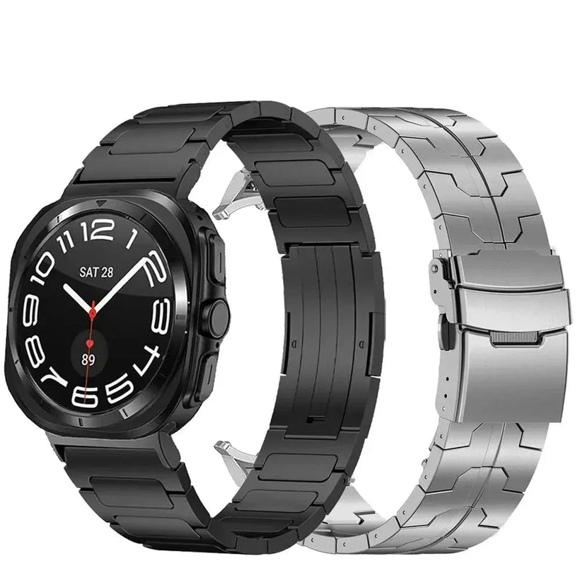 2-Pack Pure Titanium Watch Bands for Galaxy Watch Ultra & Ultra 2 (2026)