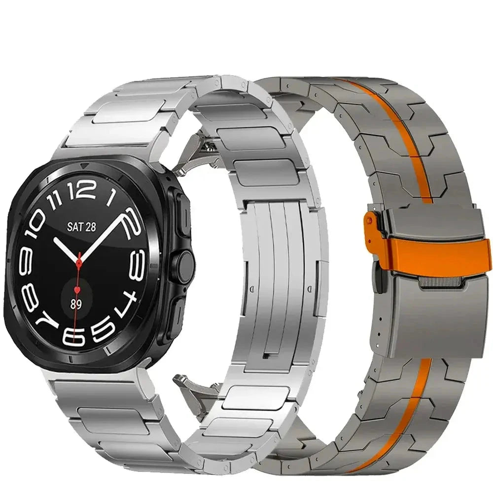 2-Pack Pure Titanium Watch Bands for Galaxy Watch Ultra & Ultra 2 (2026) — product view 5