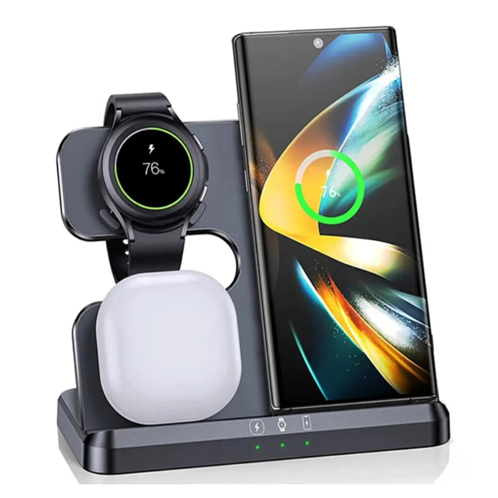 Avontic PowerHub - 3-in-1 Wireless Charging Station For Samsung